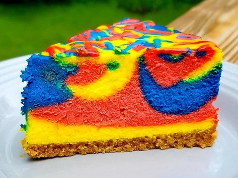 Superman Cheesecake Recipe, Superman Cakes, Culinary Cooking, Tasty Dessert, Recipe Example, Specialty Cakes, Healthy Family, Cake Roll, Cheesecake Recipe