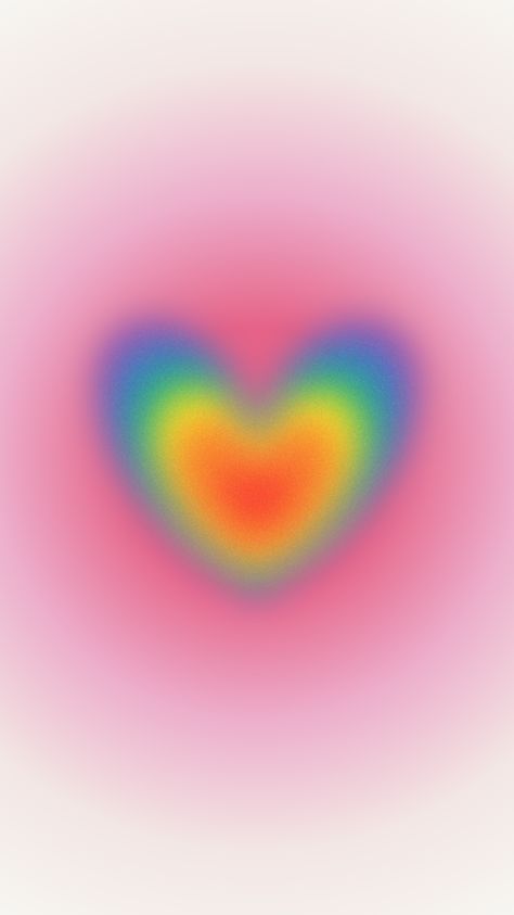 Made by me. Aura, wallpaper, rainbow, heart, lockscreen Good Aura Wallpaper, Subtle Rainbow Wallpaper, Pride Backgrounds Aesthetic, Lgbtq Wallpapers Aesthetic, Rainbow Aura Wallpaper, Pride Wallpapers Aesthetic, Rainbow Ipad Wallpaper, Rainbow Background Aesthetic, Pride Wallpaper Iphone Aesthetic