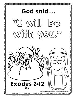 Free Moses Bible Printables! Baby Moses, Burning Bush, 10 Plagues, 10 Commandments, God Parts the Red Sea, and more! Free Christian Printables and Games Moses Burning Bush, Monumental Vbs, Toddler Bible Lessons, Moses Bible, Free Christian Printables, Toddler Bible, 10 Plagues, Preschool Bible Lessons, Sunday School Coloring Pages