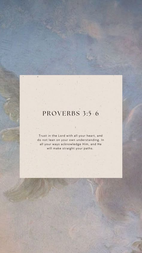 Bible Verse Background, Comforting Bible Verses, Bible Quotes Wallpaper, Ayat Alkitab, Verses Wallpaper, Trust In The Lord, Bible Motivation, Lean On, Inspirational Bible Quotes