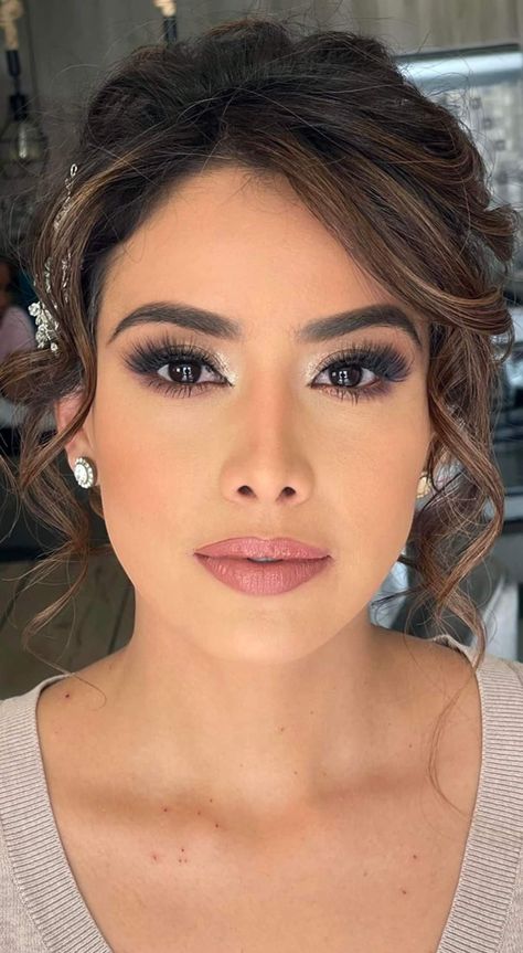 Make Up Special Occasion, Bridesmades Makeup, Wedding Makeup For Brown Eyes Mother Of The Bride, Quinceanera Mom Makeup, Mom Makeup Wedding, Wedding Makeup For Mom Mother Of The Bride, Makeup For Mom Of The Bride, Makeup Looks For Mother Of The Bride, Mom Of The Bride Makeup