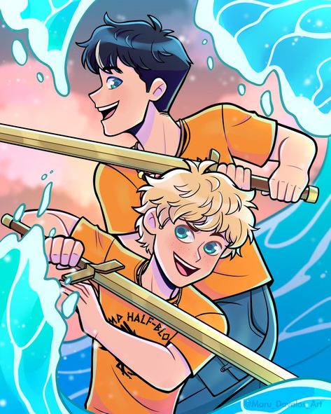 Happy Birthday Percy, Percy Jackson Drawings, Percy Jackson Comics, Percy Jackson Wallpaper, The Olympians, Percy Jackson Cast, Percy And Annabeth, Percy Jackson Fan Art, Percy Jackson Characters