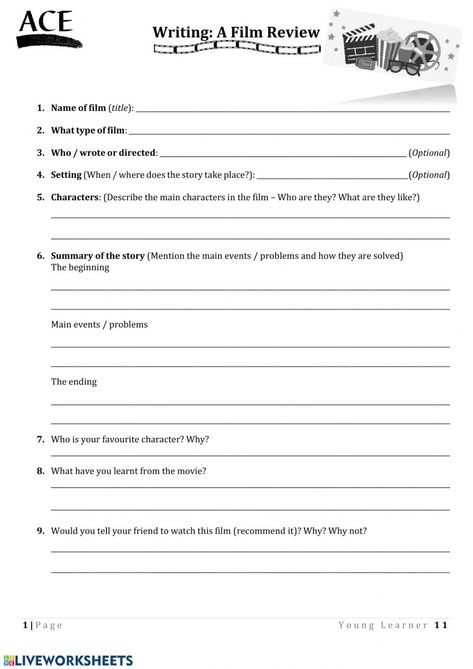 Movie Review Worksheet, Film Review Essay, Film Analysis Worksheet, Movie Review Template Aesthetic, Film Review Template, Movie Review Template, Movie Review, Movie Review Journal Ideas, Review Essay