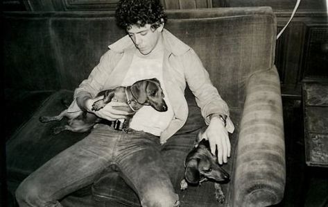 33 Celebrities Who Own Dachshunds | Page 2 of 7 | The Paws Suzanne Pleshette, Christian Slater, Lou Reed, I'm With The Band, Dachshund Love, Andy Warhol, David Bowie, Best Dogs, Dachshund