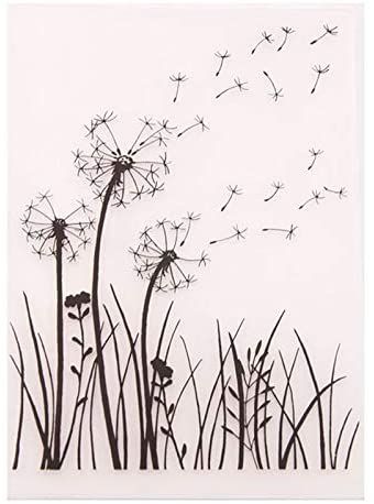 Dandelion Drawing, Grass Background, Sweet William, Craft Decor, Dandelion Flower, Album Scrapbooking, Embossed Paper, Scrapbook Templates, Embossing Folders