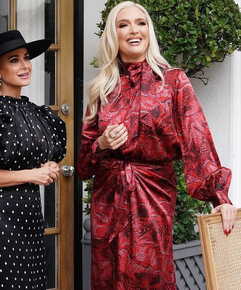 Change Is Coming For Erika On RHOBH — Here’s What Happened IRL #refinery29 https://www.refinery29.com/en-us/2021/08/10614192/rhobh-erika-girardi-jayne-la-times-article-net-worth Erin Brockovich, Erika Jayne, Change Is Coming, Perfect Movie, Fall From Grace, Housewives Of Beverly Hills, Burgundy Wine, New York Post, Her Music