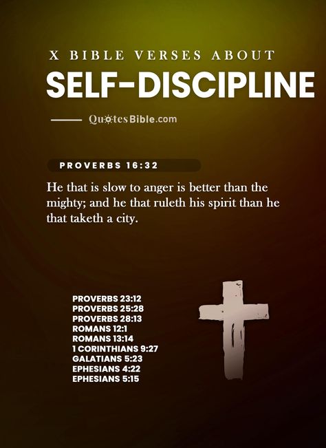 Are you looking for inspiration to help you stay focused, motivated, and disciplined? Look no further than the Bible! This Pinterest pin includes the top 10 Bible verses about self-discipline that will help you stay on the path to success. Get inspired and motivated today! #selfdiscipline #bibleverses #motivation #Self-Discipline #verses Bible Verse On Discipline, Bible Verse For Discipline, Scripture About Discipline, Christian Self Discipline, Discipline Quotes Stay Focused, Prayer For Discipline, Biblical Quotes Inspirational, Discipline Quotes, Life Skills Lessons