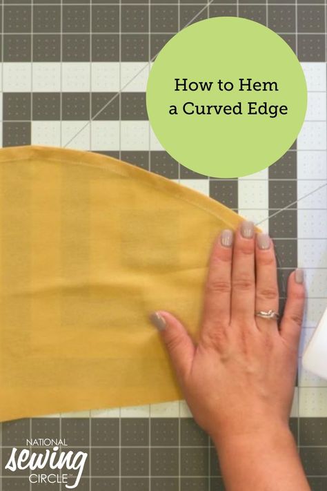 How To Hem A Curved Edge, How To Sew A Curved Hem, How To Shorten A Dress, Sewing Pillow Cases, Sewing Denim, Dip Hem Shirts, Hem Finishes, Sewing Hems, Sewing Videos