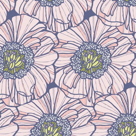 Bold Floral Print, Design Textile, Floral Print Fabric, Print Inspiration, Pattern Play, Eye Shape, Art Gallery Fabrics, Flower Mandala, Textile Patterns