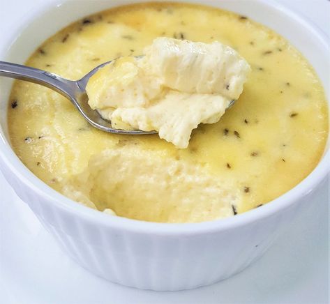 Savory Custard Recipe, Savory Creme Brulee, Custard Recipe, Baked Custard, Atkins Diet Recipes, Egg Cheese, Egg Dishes, Custard Recipes, Egg Dish