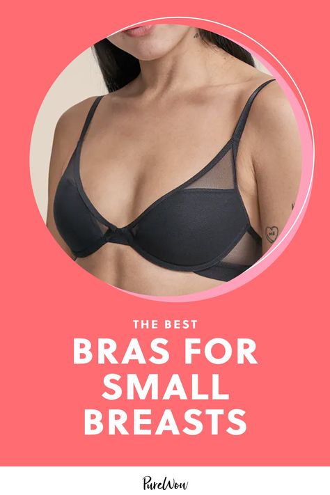 The 20 Best Bras for Small Breasts, Because Fit Matters At Every Size #purewow #shoppable #shopping #fashion #underwear #bras Bras For Small Breast, Best Bras For Small Cup, Small Bras, Small Bra, Best Sports Bras, Breast Workout, Bra Size Guide, Best Bras, Comfy Bra