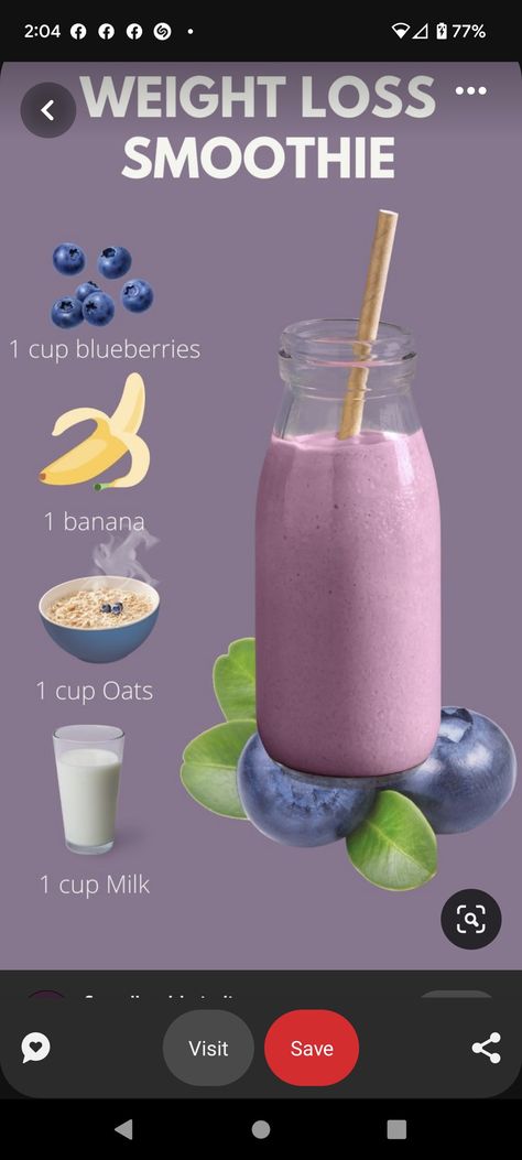 Blueberry Banana Smoothie, Leather Bag Design, Banana Blueberry, Healthy Lunch Ideas, Banana Smoothie, Bag Design, Healthy Lunch, Lunch Ideas, Oats