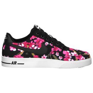 Nike Air Force 1 AC - Boys' Grade School - Black/Black/Hot Pink Trainers Nike, Adidas Shoes Outlet, Cheap Nike Air Max, All Nike Shoes, Shoes Sneakers Nike, Nike Trainers, Nike Shoes Outlet, Cheap Nikes, Latest Sneakers