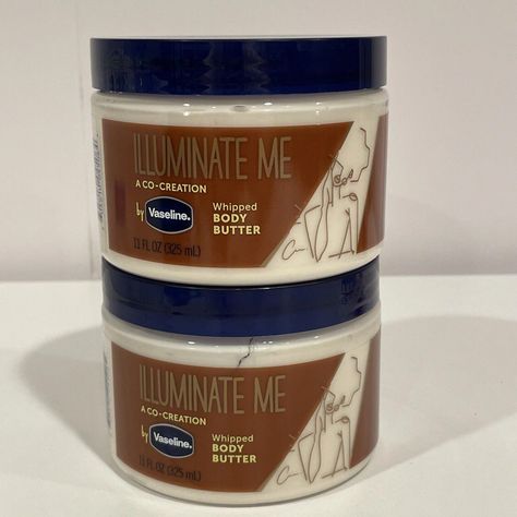 Find many great new & used options and get the best deals for 2 Vaseline Illuminate Me Whipped Body Butter, Melanin Rich Skin, 11 Fl Oz each at the best online prices at eBay! Free shipping for many products! Shea Butter Whipped, Improve Nutrition, Beauty Gadgets, Amazon Beauty Products, Unwanted Hair Removal, Body Care Routine, Whipped Body Butter, Girl Tips, Body Skin Care Routine