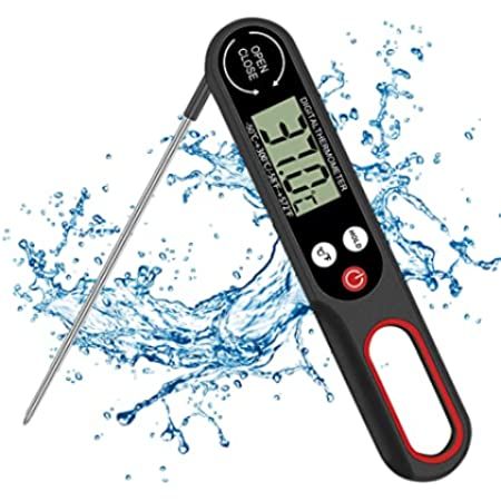 Every kitchen should have one of these! Has yours? Digital Meat Thermometers for Air Fryers Cooking, Food Thermometer Instant Read BBQ Cooking Thermometer with Foldable Long Probe and Backlight Screen Magnetic Back for Kitchen,Milk(Battery Included) : Amazon.co.uk: Home & Kitchen Air Fryer Review, Kitchen Thermometer, Digital Meat Thermometer, Instant Read Thermometer, Cooking Thermometer, Meat Thermometer, Food Thermometer, Bbq Kitchen, Temperature Measurement