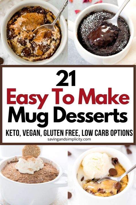 Mug Cake Recipes, Keto Chocolate Mug Cake, Keto Mug, Cake Cinnamon, Low Carb Brownies, Mug Cake Microwave, Postre Keto, Mug Cakes, Low Carb Easy