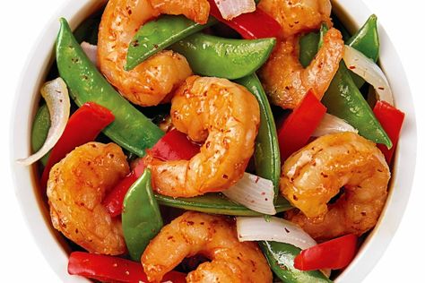 Panda Express Sizzling Shrimp Recipe Sizzling Shrimp Recipe, Chili Shrimp Recipe, Sizzling Shrimp, Panda Express Recipes, Chinese Fast Food, Chili Shrimp, Chili Crisp, Panda Express, Healthy Menu