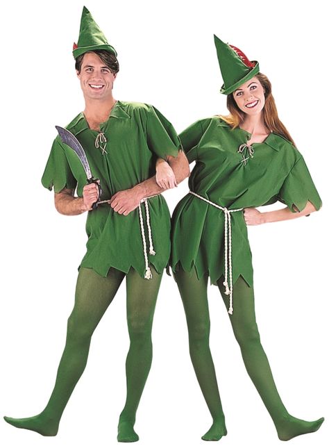 Peter Pan Adult Unisex Costume Peter Pan Costume Men, Mens Peter Pan Costume, Disfraz Peter Pan, Peter Pan Kostüm, Peter Pan Halloween, Hunter Dress, Peter Pans, Peter Pan Costumes, Peter Pan Costume