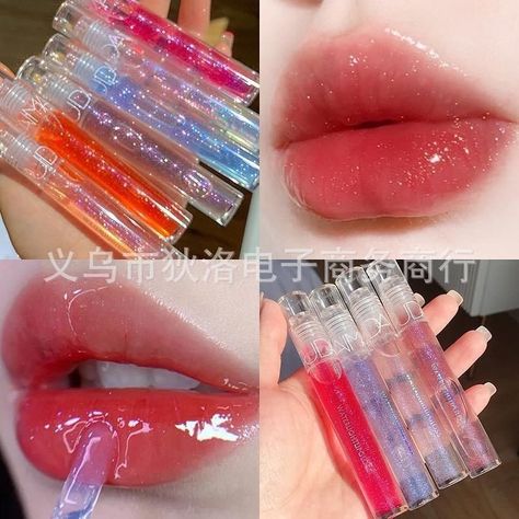 Shiny Lipstick, Clear Lip Gloss, Lip Glaze, Lip Hydration, Long Lasting Lipstick, Daily Makeup, How To Line Lips, Lipstick Makeup, Lip Plumper