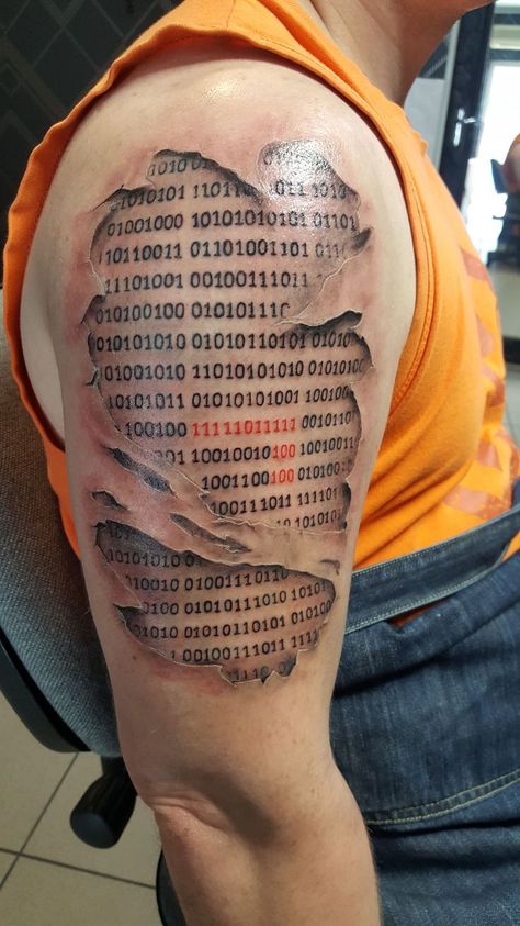 This is my wedding date Binary Code Tattoo, Binary Tattoo, Tattoo Code, Code Tattoo, Binary Code, Wedding Date, Tattoo Quotes, My Wedding, Our Wedding