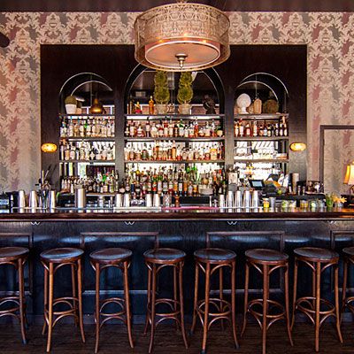 Little Sparrow - 10 best new restaurants in Southern California Bar Design Ideas, 1950s Decor, Whisky Bar, Antique Bar, Mid Century Architecture, Pub Bar, Home Tours, Deck Furniture, Painting Furniture