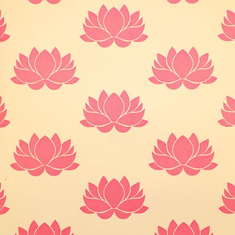 DesiFavors brings to you this gorgeous Lotus printed paper rollout. Made of the finest quality paper, these can be used in home decor, crafts, scrapbooking, and more.These are also super versatile and can be used in enhancing your parties, events, or backdrops. You can fold it, cut it and make it the right size for your space.These lotus-printed backdrops are a must-have to beautify any and every occasion. Comes in a striking white sheet with an embossed pink lotus.Each kit comes with instructio Traditional Wall Painting Indian, Traditional Motifs Design Indian, Traditional Prints Indian, Lotus Print Fabric, Lotus Print Pattern, Block Print Wedding Invitations, Indian Lotus Painting, Indian Motifs Traditional, Traditional Wallpaper Indian