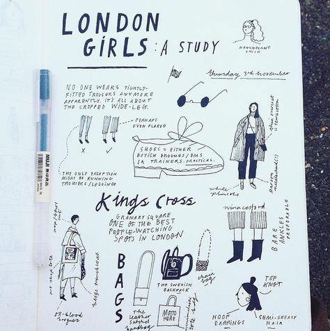 Gefällt 4,224 Mal, 115 Kommentare - Nina Cosford (@ninacosford) auf Instagram: „People-watching and drawing the trends ☕️✌“ Kunstjournal Inspiration, Editorial Vogue, Christmas Gifts Ideas, Sketch Note, Urban Style Outfits, Urban Clothing, Urban Fashion Women, Sketch Notes, Shirts Ideas