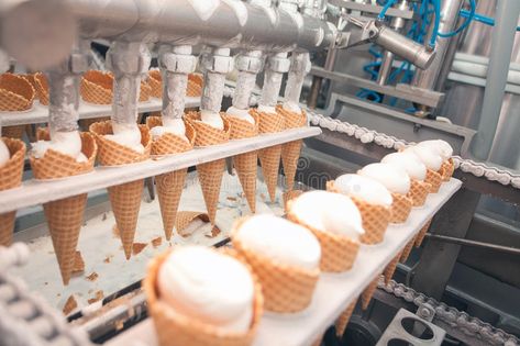 Industrial Ice Cream Shop, Laboratory Interior, Food Manufacturing Factory, Peach Cobbler Factory, Bosna I Hercegovina, Hemgjord Glass, Ice Cream Factory, Air Pollution From Factories, Ice Cream At Home