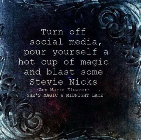 Stevie Nicks Lyrics, Stevie Nicks Quotes, Walking In The Woods, Walk In The Forest, Stevie Nicks Style, Witch Quotes, Stevie Nicks Fleetwood Mac, Stevie Nicks, All Music