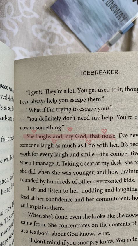 Icebreaker Aesthetic Quotes, Ice Breaker Quotes Book, Icebreaker Book Qoutes, Icebreaker Book Quotes, Book Poems Aesthetic, Icebreaker Aesthetic Book, Icebreaker Annotations, Icebreaker Quotes, Ice Breaker Book