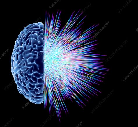 Brain explosion, illustration. Cells Photography, Brain Drawings, Brain Explosion, Explosion Illustration, Brain Drawing, Science Photos, Human Brain, Computer Graphics, Comic Page