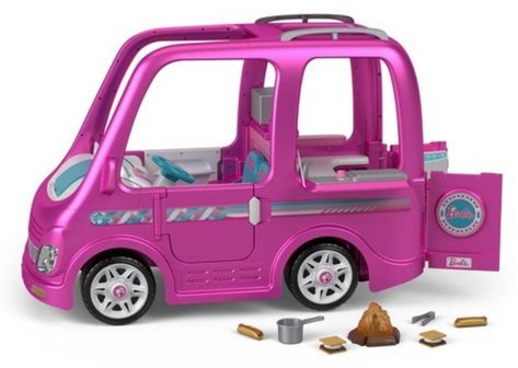 Barbie Power Wheels, Dope Wallpaper, Barbie Camper, Dream Camper, Kids Wagon, Minnie Mouse Toys, Bubble Party, Princess Toys, Toy Cars For Kids