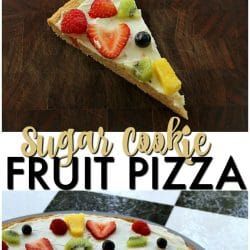 Sugar Cookie Fruit Pizza » Persnickety Plates Fruit Pizza Sauce, Fruit Pizza With Cream Cheese, Pizza With Cream Cheese, Sugar Cookie Fruit Pizza, Cookie Fruit Pizza, Fruit Pizza Frosting, Sugar Cookie Pizza, Fruit Pizza Designs, Fruit Pizza Sugar Cookie Recipe