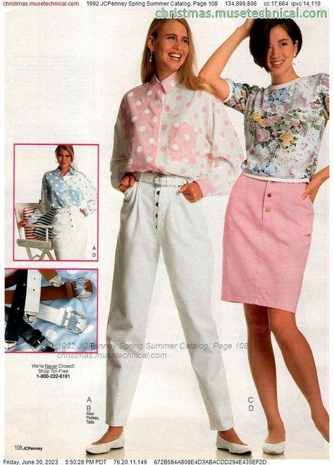 1992 JCPenney Spring Summer Catalog, Page 108 - Catalogs & Wishbooks 80s Mom Outfit, 90s Catalog, 1992 Fashion, 80s Womens Fashion, 80s And 90s Fashion, 90's Fashion, 1990s Fashion, 1980s Fashion, Fashion Catalogue