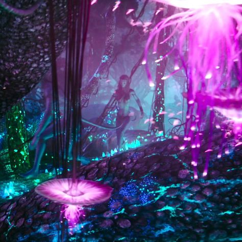 Avatar Shifting Visuals, Avatar Visualization, Avatar Pandora Aesthetic, Avatar Decorations, Pandora Visuals, Elliecore Aesthetic, Pandora Avatar Aesthetic, Avatar Aesthetic Pandora, Pandora Room