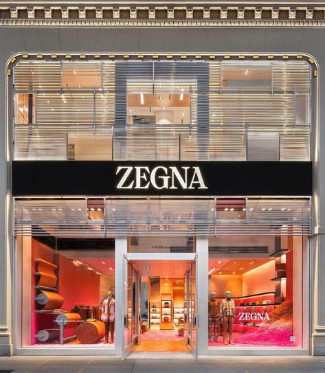 Zegna Store, Windows Design, Pinned Post, Elder Statesman, Street New York, Ermenegildo Zegna, Flagship Store, Window Design, The Collection