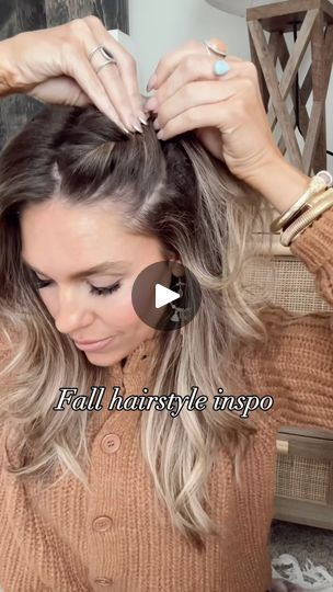 Fall Updos Casual, Easy Fall Hairstyles For Long Hair, Cute Easy Fall Hairstyles, Fall Updos, Easy Fall Hairstyles, Cute Fall Hairstyles, Thanksgiving Hairstyles, Autumn Hair Accessories, Thanksgiving Hair