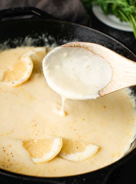 Lemon Ravioli Sauce, Lemon Cream Pasta Sauce, Garlic Cream Sauce Pasta, Pasta With Lemon Cream Sauce, Lemon Pasta Sauce, Lemon Cream Sauce Pasta, Pasta With Lemon Sauce, Vegan Dressings, Pasta With Lemon