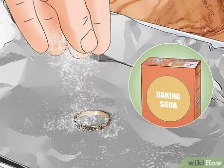 3 Easy Ways to Clean Tarnished Gold - wikiHow How To Clean Tarnished Jewelry, How To Clean Tarnished Gold Jewelry, Cleaning Costume Jewelry Remove Tarnish, Clean Tarnished Jewelry Gold, Tarnished Jewelry Cleaning, Cleaning Jewelry At Home Remove Tarnish, Homemade Jewelry Cleaner For Gold, Gold Cleaner, Tarnished Gold