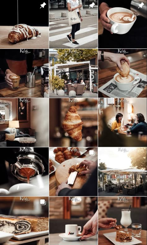 Cafe Instagram Feed Ideas, Cafe Food Photography Instagram, Coffee Shop Photo Ideas Instagram, Coffee Shop Posts Instagram, Coffee Shop Content Ideas, Cafe Content Ideas, Coffee Instagram Feed, Coffee Shop Instagram Feed, Cafe Instagram Feed