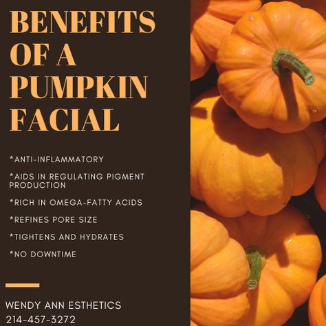 Fall Facial Ideas, Fall Facial Specials, Fall Esthetician Posts, Esthetician Posts, Pumpkin Facial, Black Friday Campaign, Spa Specials, Skin Care Business, Email Ideas