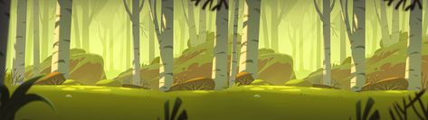 ArtStation - 202301 Side-scrolling BG, WonHaeJu 2d Platformer Background, 2d Game Art Background, Side Scrolling Game Background, 2d Village Background, Scroll Background, 2d Forest Background, Game Background, Siding, Art Design