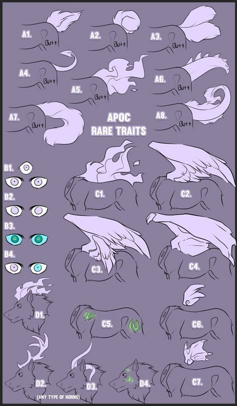 ( NOT MY ART PROPS TO THE CREATOR - shameless_tricks ) Drawing Tips For Beginners, Tail Ideas, How To Draw Anime, Draw Anime, Creature Drawings, Fantasy Creatures Art, Concept Art Drawing, Mythical Creatures Art, Poses References