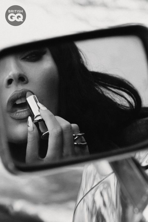 Car Poses, Dark Fairytale, Chanel Nails, Silver Nose Ring, Gq Style, Gq Magazine, Foto Poses, Shooting Photo, Megan Fox