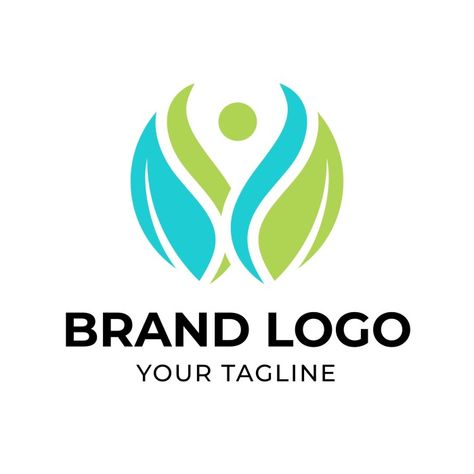 Flat Environment Non-profit Organization Logo Organization Logo, Non Profit Organization, Brand Kit, Nonprofit Organization, Home Logo, Free Graphic Design, Non Profit, Logo Templates, Brand Logo