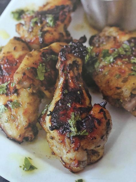 Recipe: Chimichurri Wings Chimichurri Wings, Dry Rub For Chicken Wings, Rub For Chicken Wings, Rub For Chicken, Dry Rub For Chicken, Smoked Wings, Better Version Of Yourself, Better Version, Dry Rub