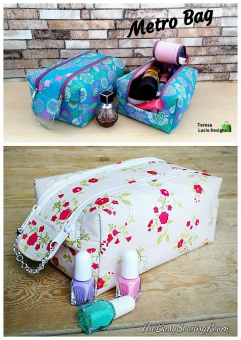 Zipper bag sewing pattern. Ideal dopp bag for the men, or cosmetics bag for the ladaies. Double zipper bag with handle. Cosmetics bag sewing pattern. Dopp bag sewing pattern for men. Zipper bag with two zippers. #BagSewingPattern #SewABag #SewAZipperBag #ZipperBagSewingPattern #BeginnerSewingPattern #DoppBagPattern #MansBagPattern #ZipperBagPattern Double Handle Shoulder Bag With Zipper For Trip, Trip Double Handle Bag With Zipper Closure, Zipper Closure Travel Bag Pouch For On-the-go, Sewing Pattern For Men, Adjustable Shoulder Bag With Zipper For On-the-go, Bag With Bottom Zip Storage Sewing Pattern, Double Zipper Bag, Double Zipper Pouch, Dopp Bag