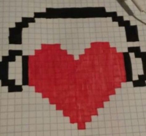 Grille Pixel Art, Modele Pixel Art, Graph Paper Designs, Graph Paper Drawings, Easy Pixel Art, Pixel Drawing, Motifs Perler, Pixel Art Grid, Graph Paper Art