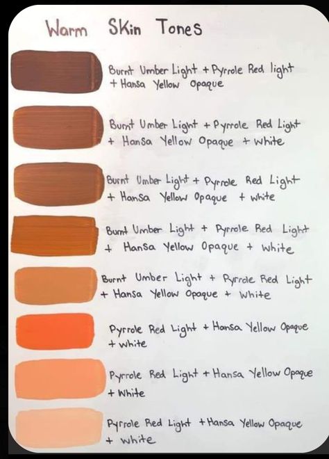 Caramel Skin, Character Making, Warm Skin Tone, Burnt Umber, Light Red, Skin Tone, Skin Tones, Cinnamon, Caramel