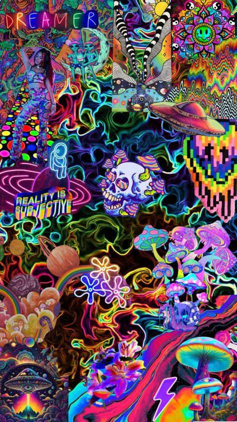 Lowkey after midnight vibes #neon #psychedellic #space #latenights Glow In The Dark Background, Trippy Backgrounds, Scene Background, Blacklight Party, Trippy Wallpaper, Neon Art, Black Light, Spray Painting, Dark Backgrounds